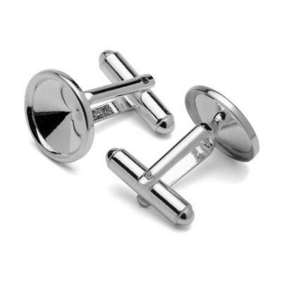 Cufflink - Rivoli base, AG 925 silver