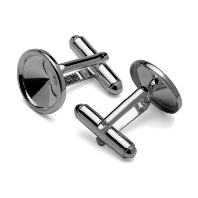 Cufflink - Rivoli base, AG 925 silver